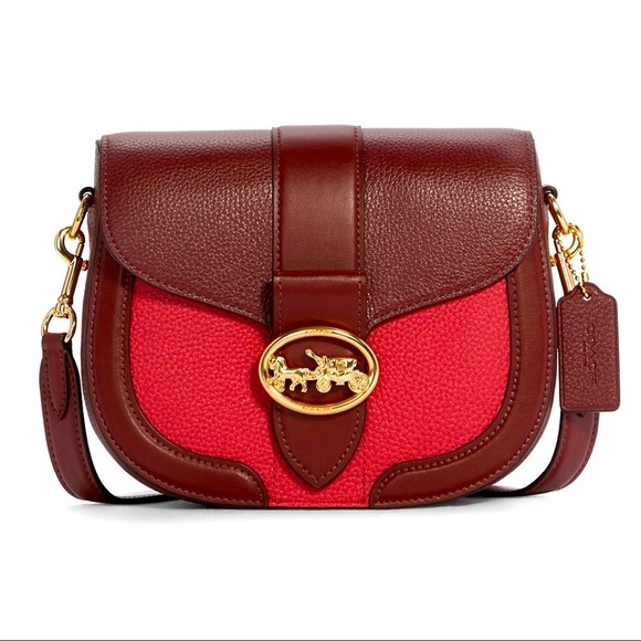 Coach Handbags - Coach Georgie Saddle Bag In Colorblock